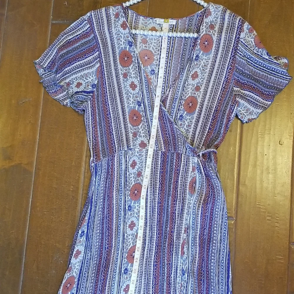 Patrons Of Peace Boho Wrap Maxi Dress - Picture 9 of 16